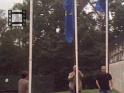 Flag raising